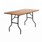 שולחן בית כנסת מלבני מתקפל 200/46 ס''מ