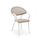 כסא דגם פלאשן פשתן/לבן T