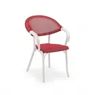 כסא דגם פלאשן אדום/לבן T