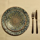 צלחות מלמין דגם מרוקו אותנטית