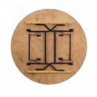 שולחן אולם מתקפל עגול   160 ס''מ